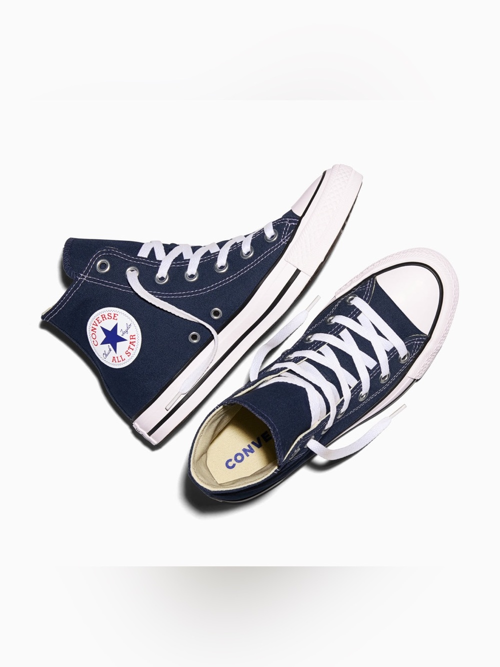 Converse Chuck Taylor All Star High‑Top Sneakers – Navy, Men’s 6 / Women’s 8